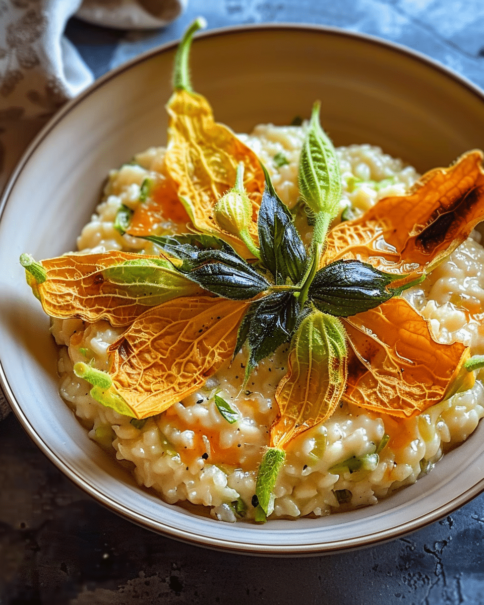 Squash Blossom Risotto: An Incredible Ultimate Recipe