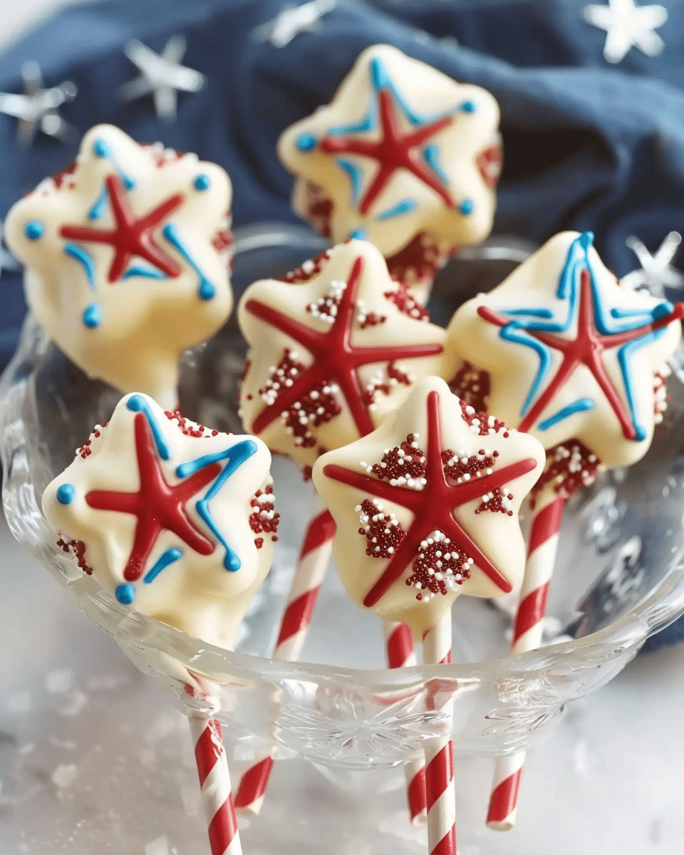 Star-Spangled Cake Pops