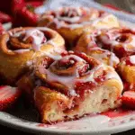Strawberry Cinnamon Rolls