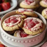 Strawberry Kiss Cookies