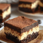 Tiramisu Fudge Brownies
