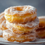 Baked French Cruller Donuts