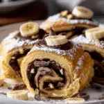 Banana Chocolate Rolls Recipe
