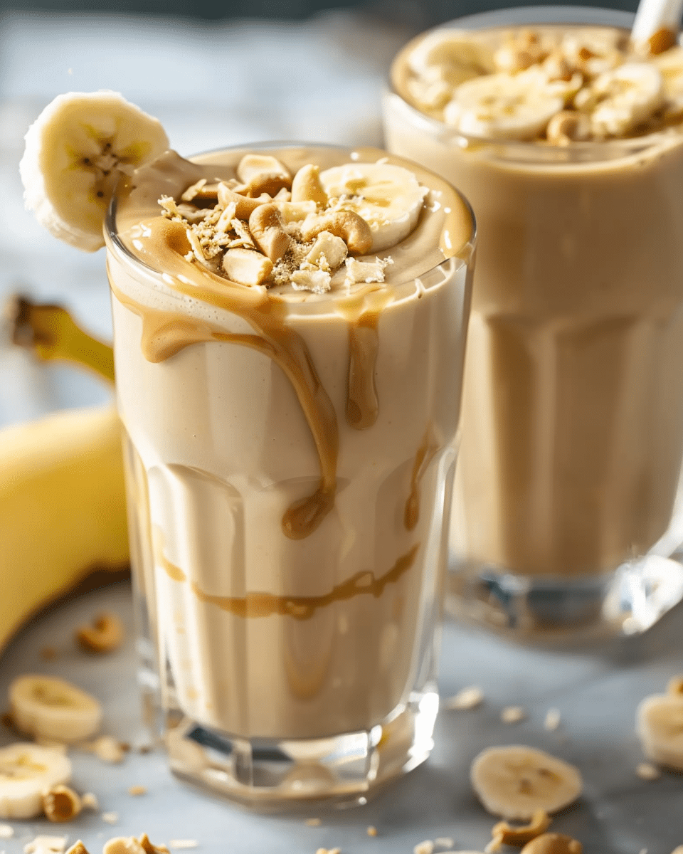 Banana Peanut Butter Smoothie Recipe