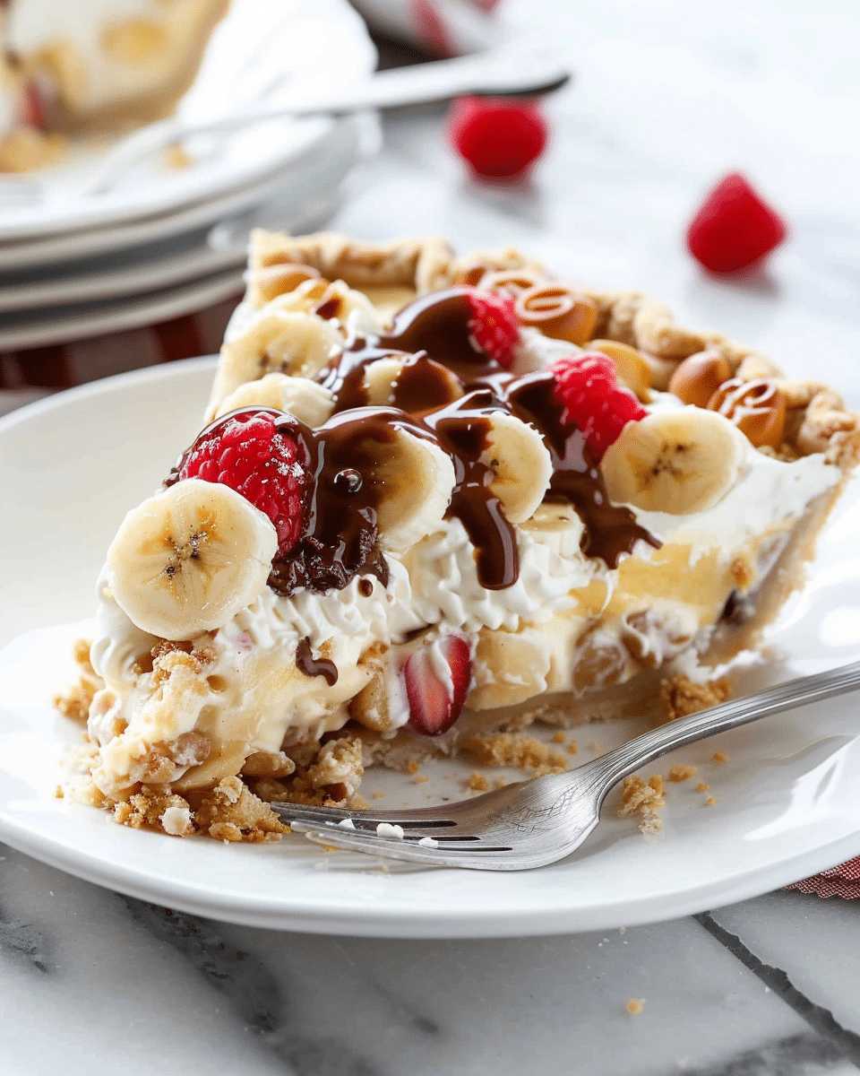 Banana Split Pie