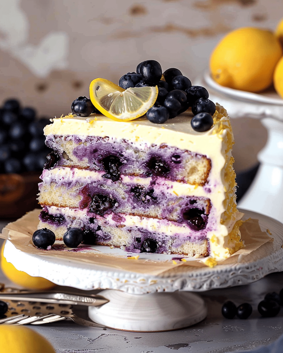 Blueberry Lemon Cake