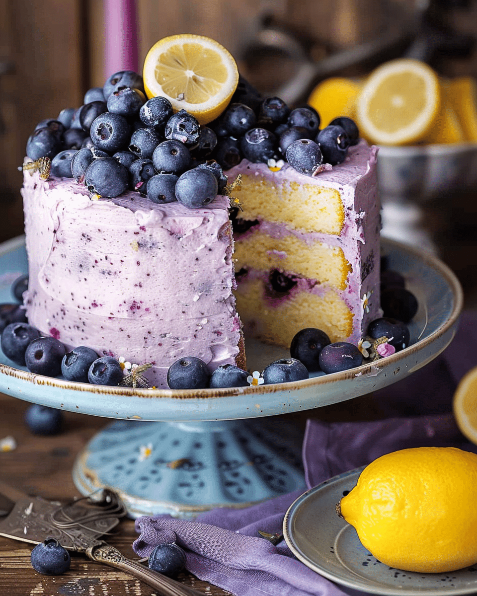 Blueberry Lemon Cake