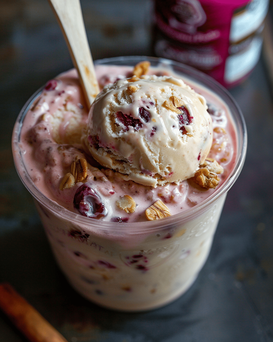 Cherry Chai Cashini Protein Ice Cream: A Healthy, Indulgent Treat