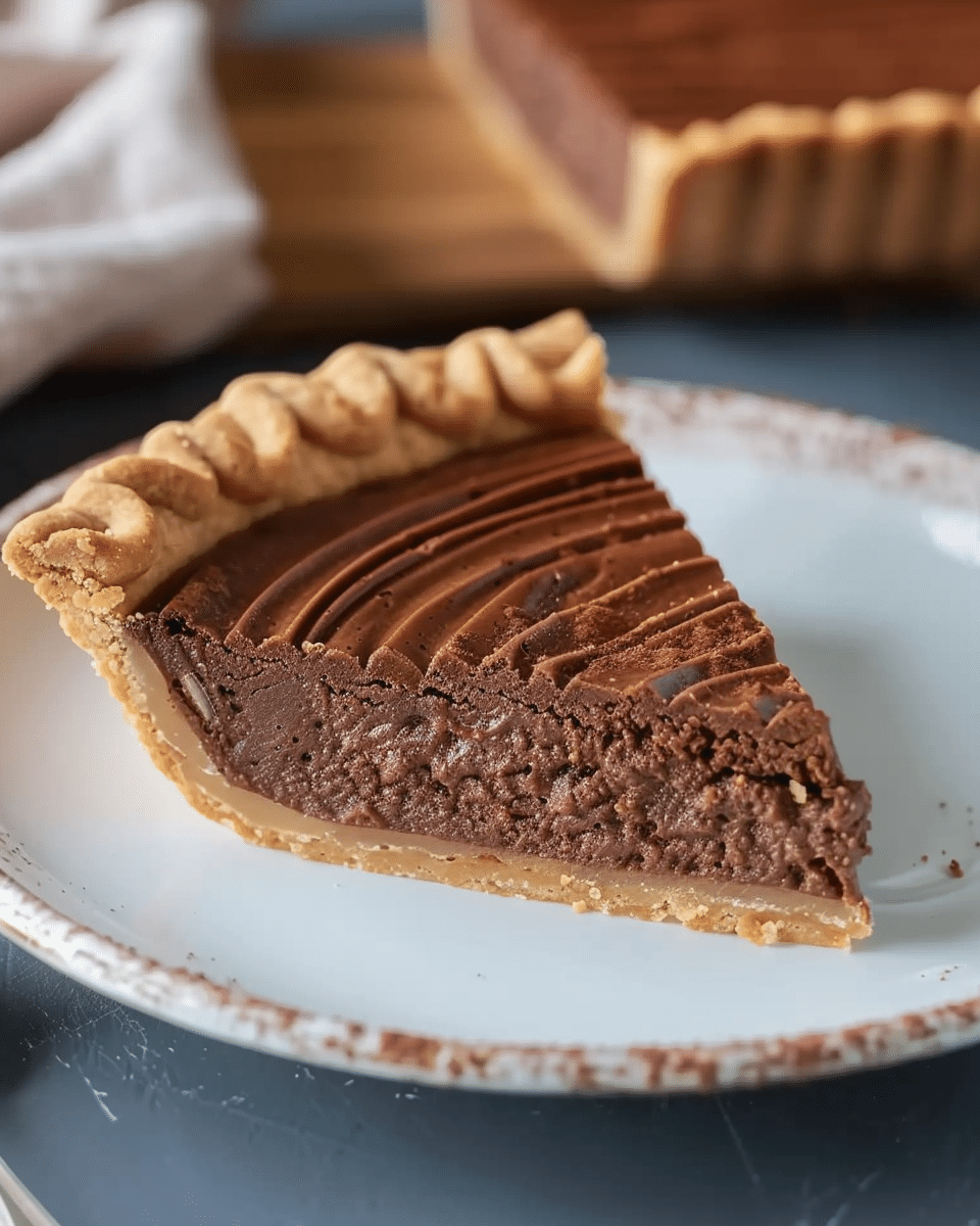 Chocolate Chess Pie