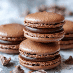 Chocolate Ganache Macarons Recipe