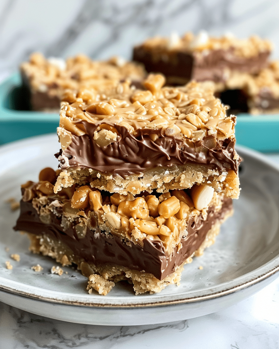 Chocolate Scotcheroo Bars