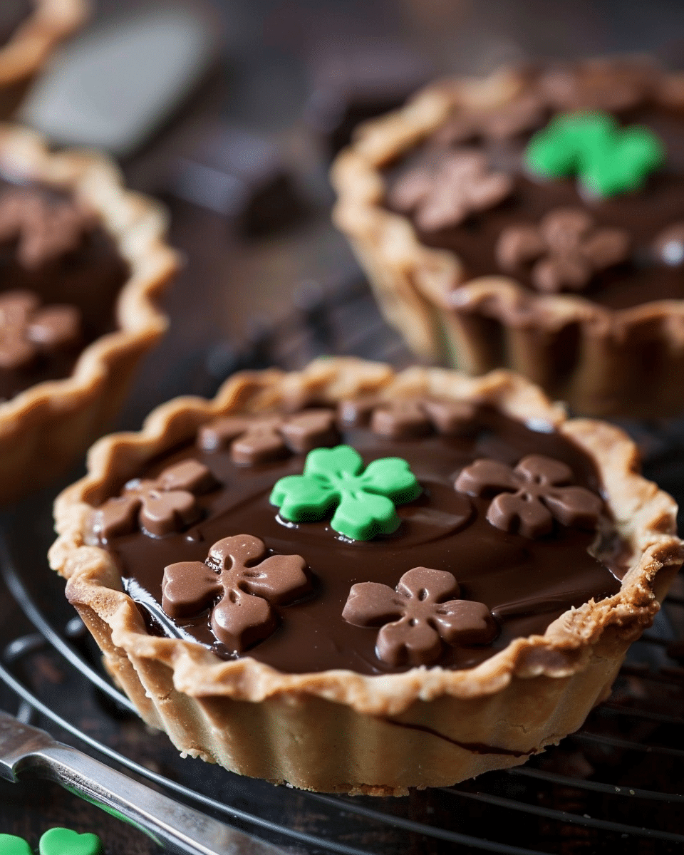 Chocolate Shamrock Pies: A Sweet St. Patrick’s Day Treat
