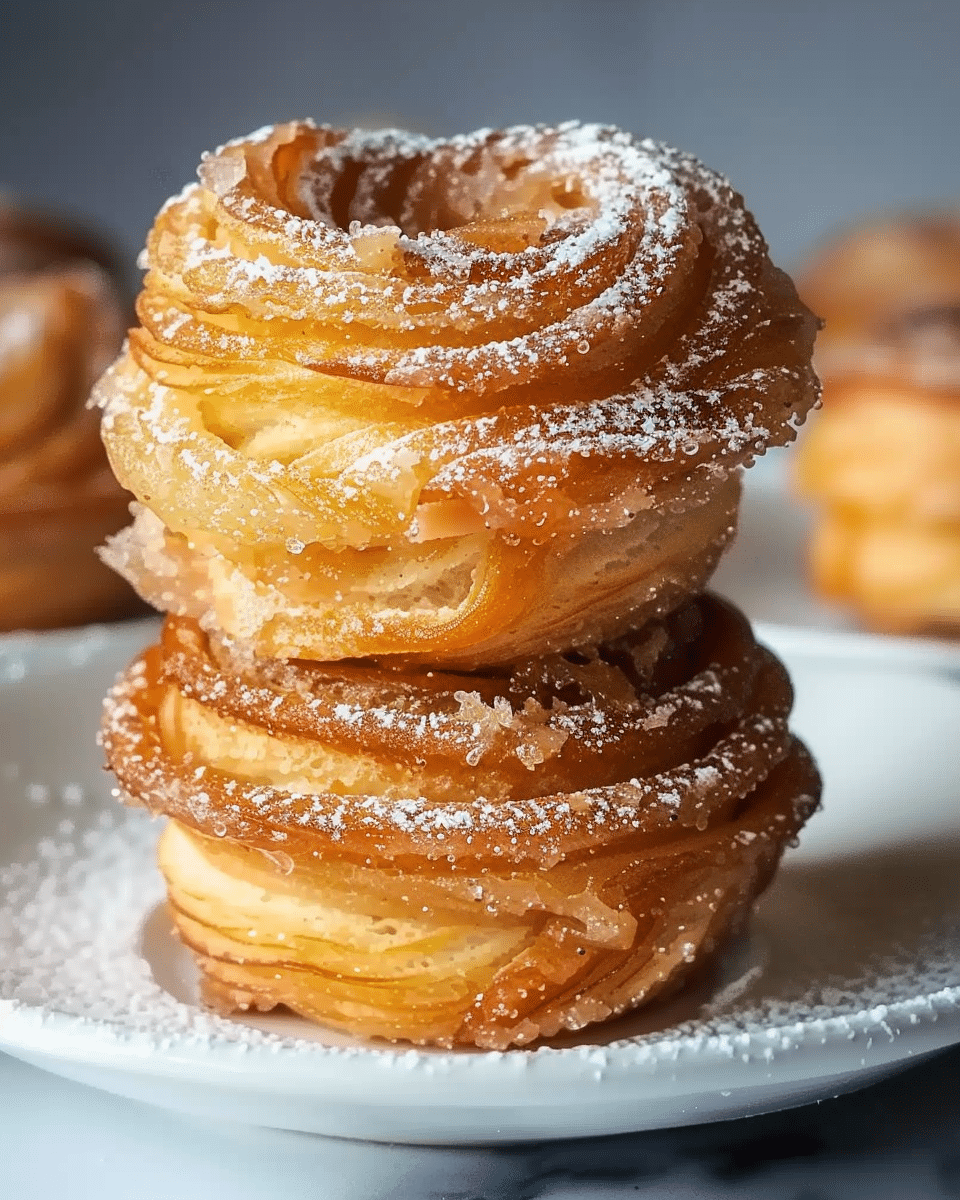 Churro Cruffins