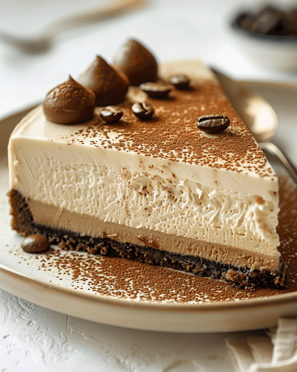 Creamy Coffee Cheesecake – Rich, Velvety & Irresistible
