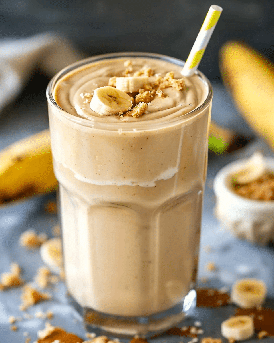Creamy Peanut Butter Smoothie