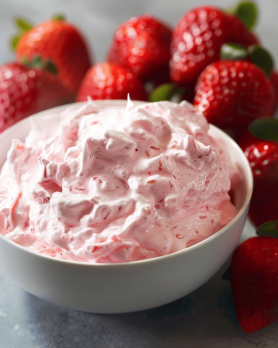Easy Strawberry Fruit Dip Recipe