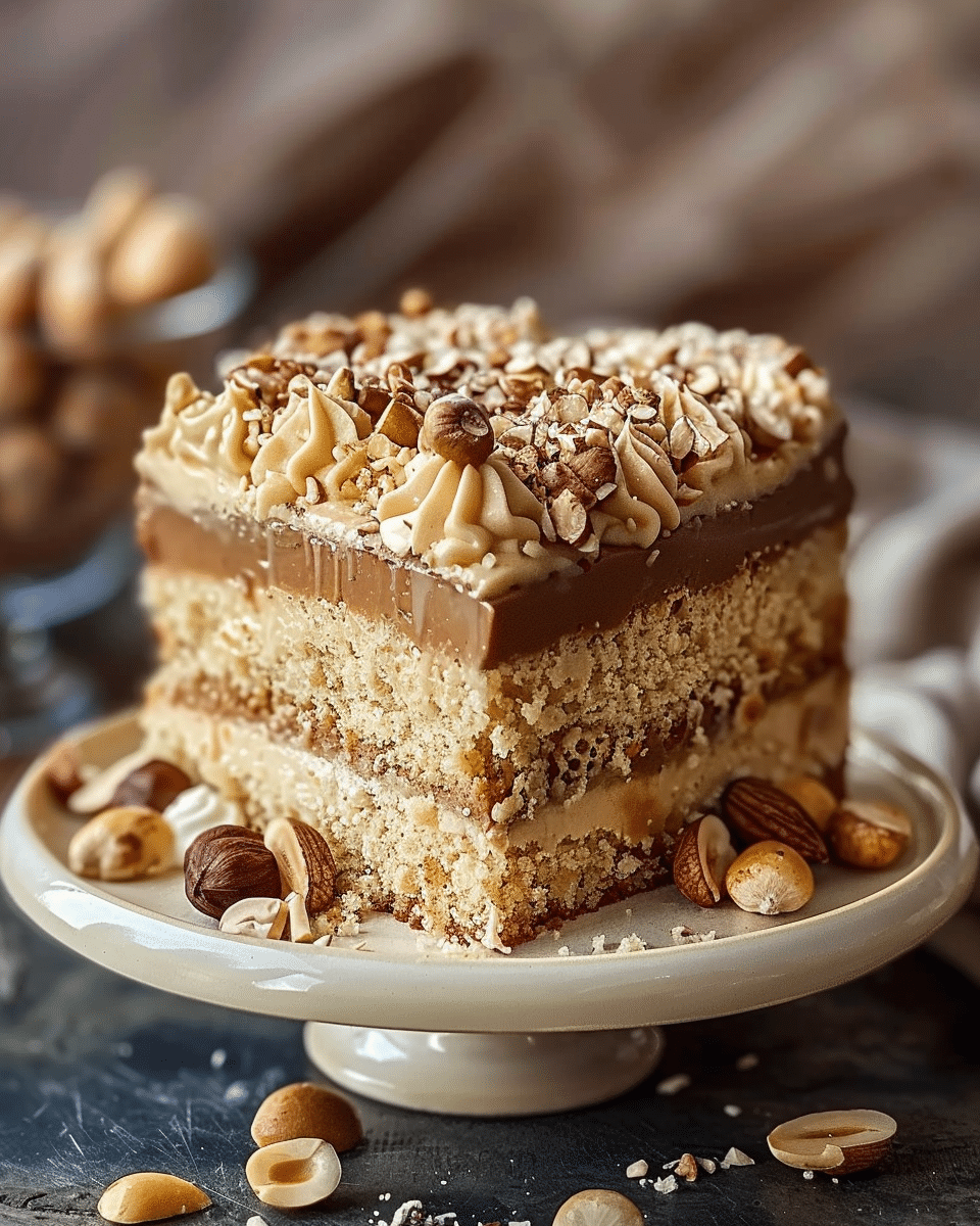 Egyptian Hazelnut Cake