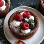 Fourth of July Chocolate Soufflé