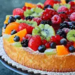 Fruit Galore Sponge Cake