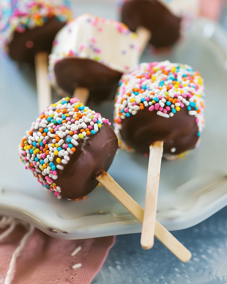 Ice Cream Sandwich Cake Pops