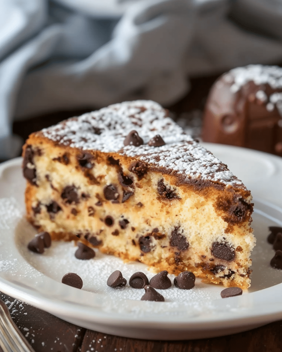 Italian Chocolate Chip Ricotta Cake