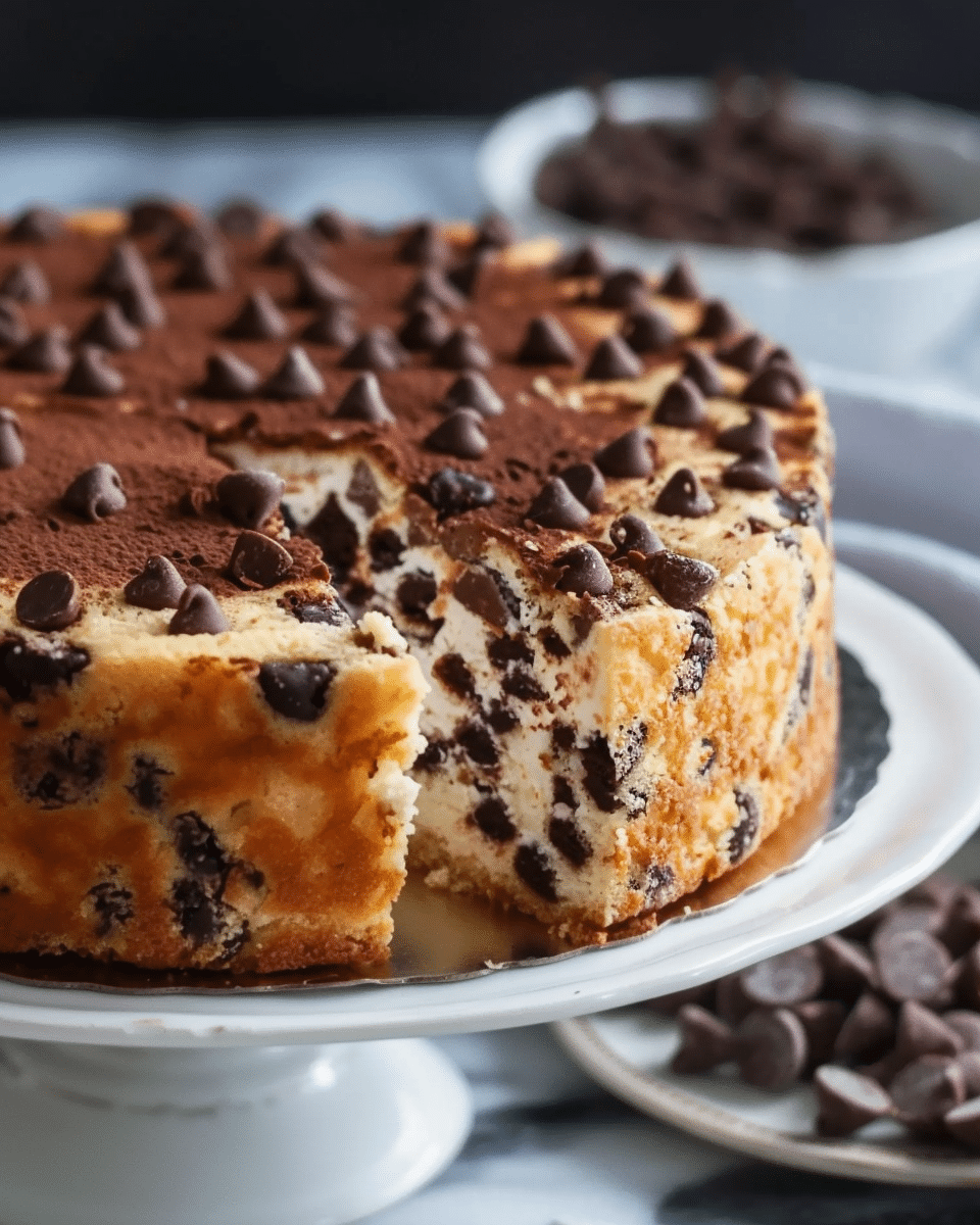 Italian Chocolate Chip Ricotta Cake
