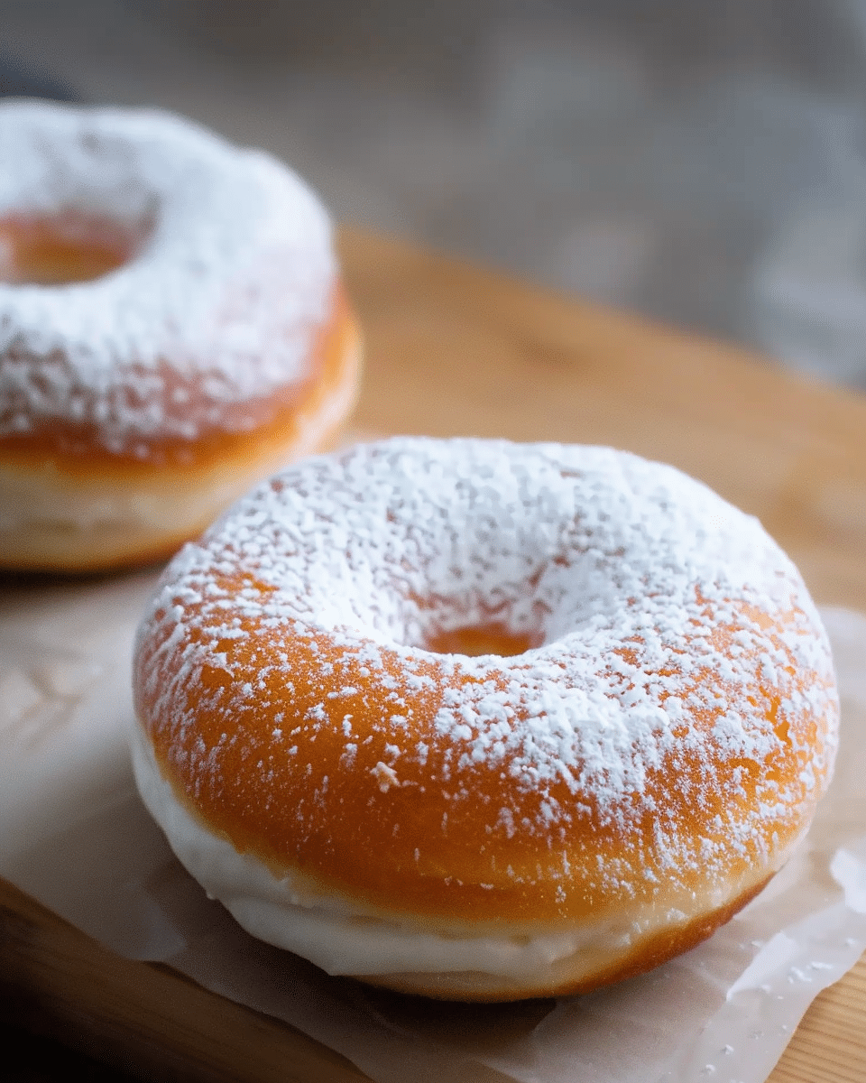 Korean Milk Cream Donut Recipe