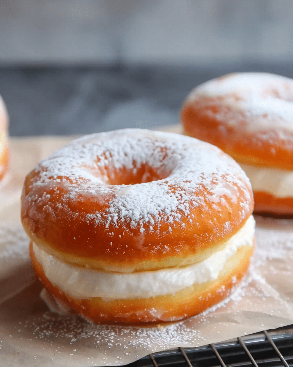 Korean Milk Cream Donut Recipe