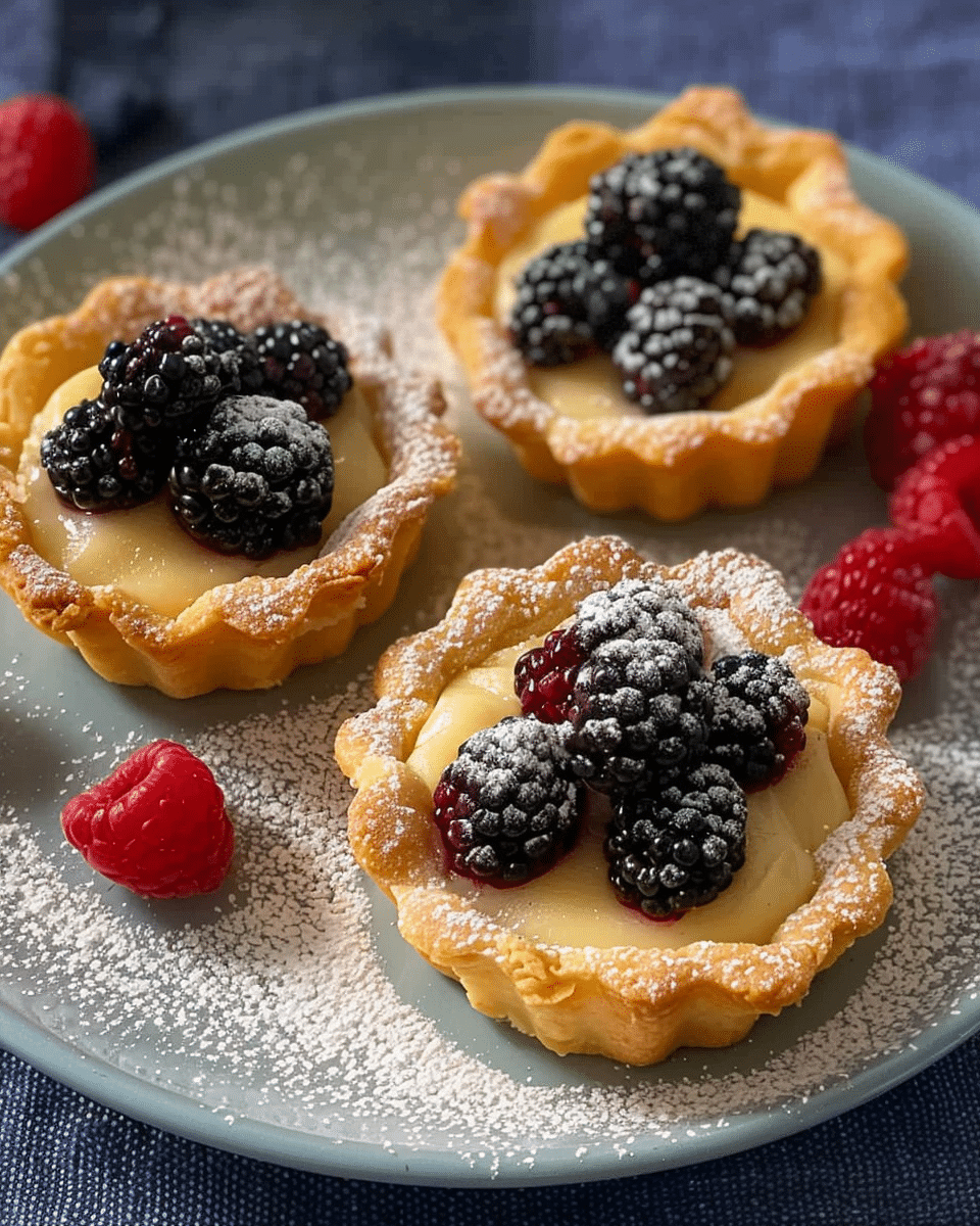 Lemon Berry Tartlets