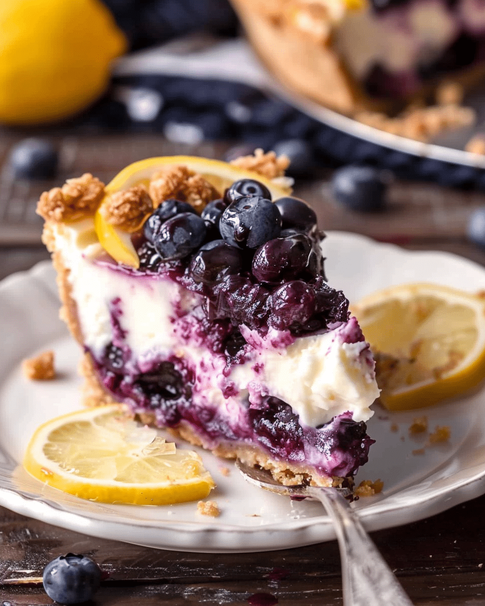 Lemon Blueberry Crumble Cheesecake: A Perfect Spring Dessert