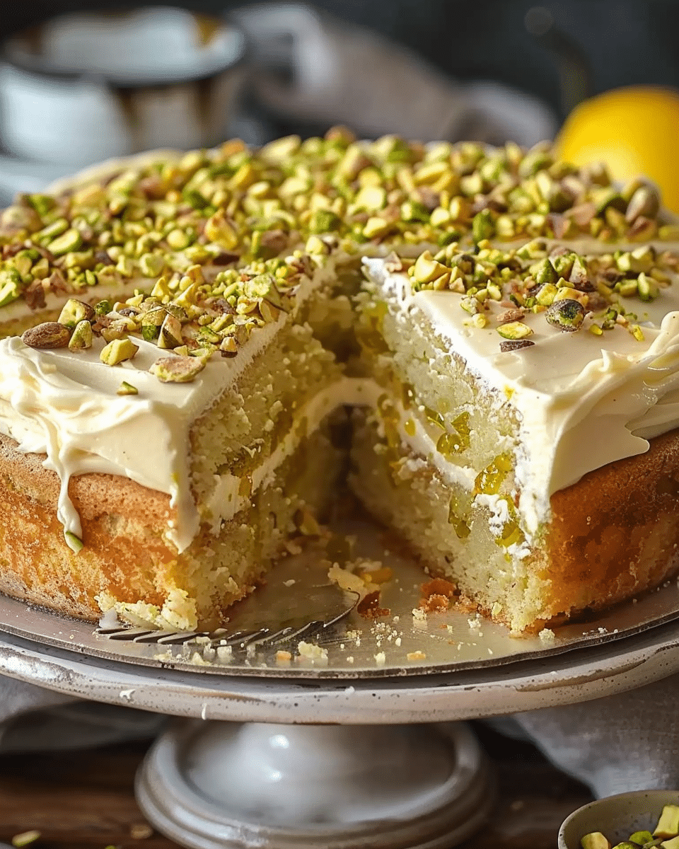 Lemon Pistachio Cake: An Incredible Ultimate Recipe