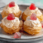Lychee Jelly Cream Puffs