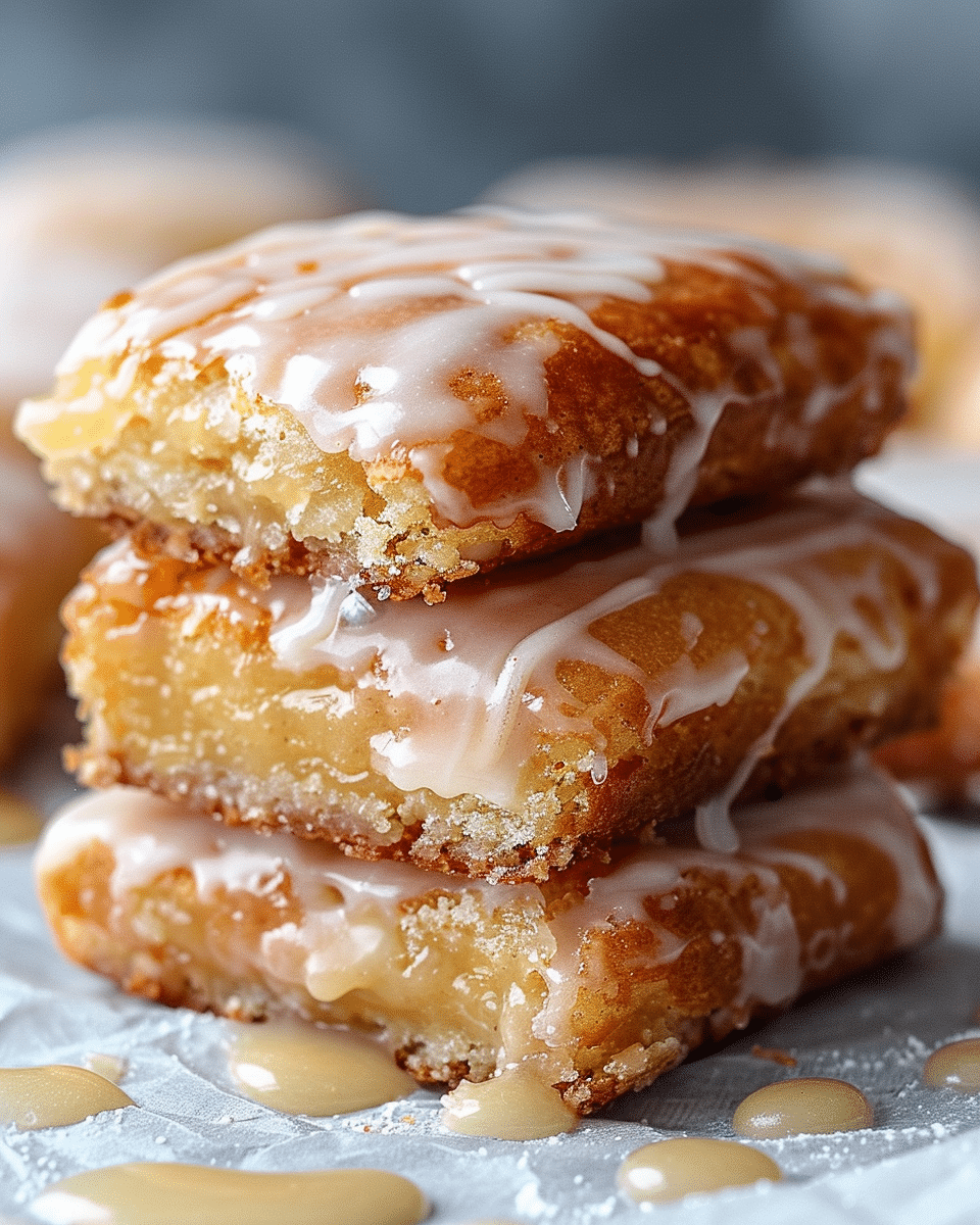 Maple Donut Bars From Scratch