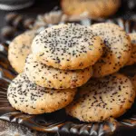Miso & Black Sesame Seeds Cookies