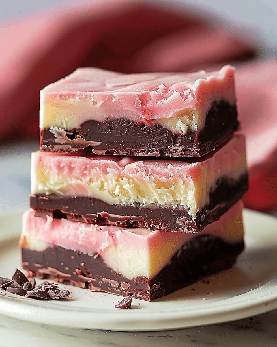Neapolitan Fudge