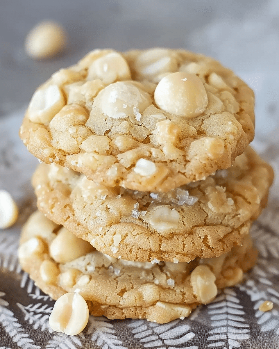 No Bake Macadamia Nut Cookies
