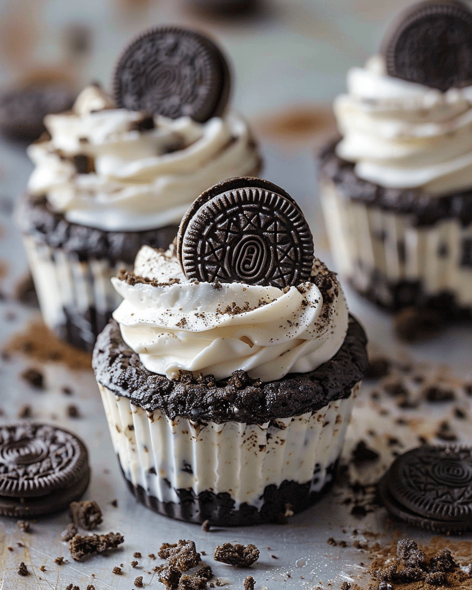 No-Bake Oreo Cheesecake Cups: The Easiest No-Bake Dessert Recipe (Only 5 Ingredients!)