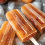 Peach Ice Tea Popsicles