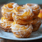 Peach Pie Cruffins Recipe
