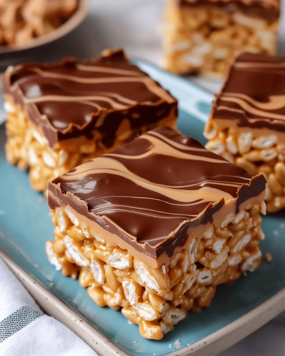 Peanut Butter Rice Krispie Treats Recipe