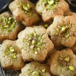 Persian Chickpea Cookies with Pistachio