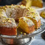 Pistachio Olive Oil Cake