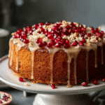 Pomegranate and Honey Cake