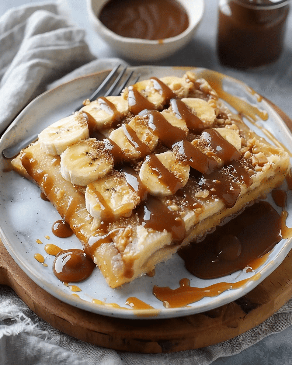 Puffed Bananas and Caramel