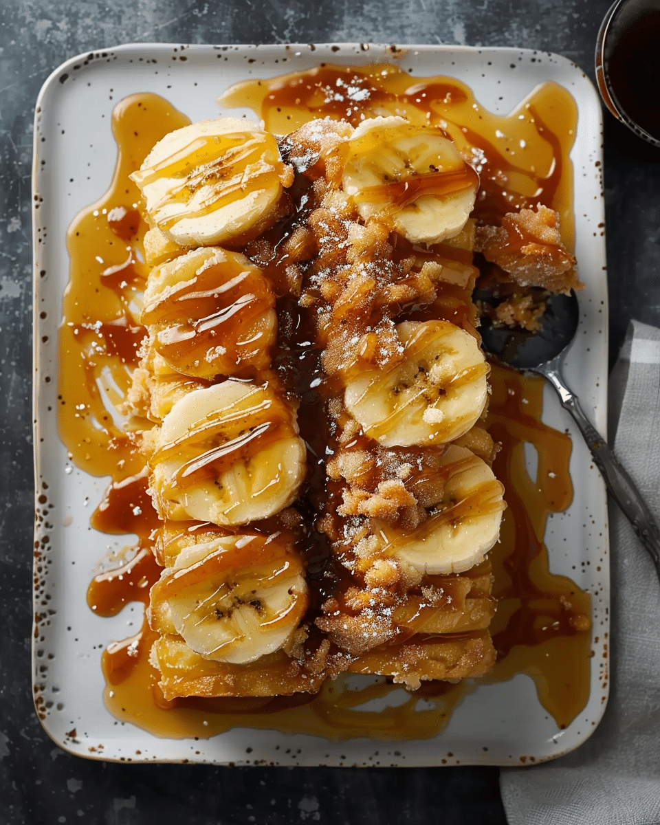 Puffed Bananas and Caramel