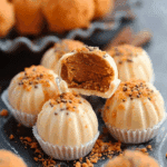 Pumpkin Cheesecake Truffles