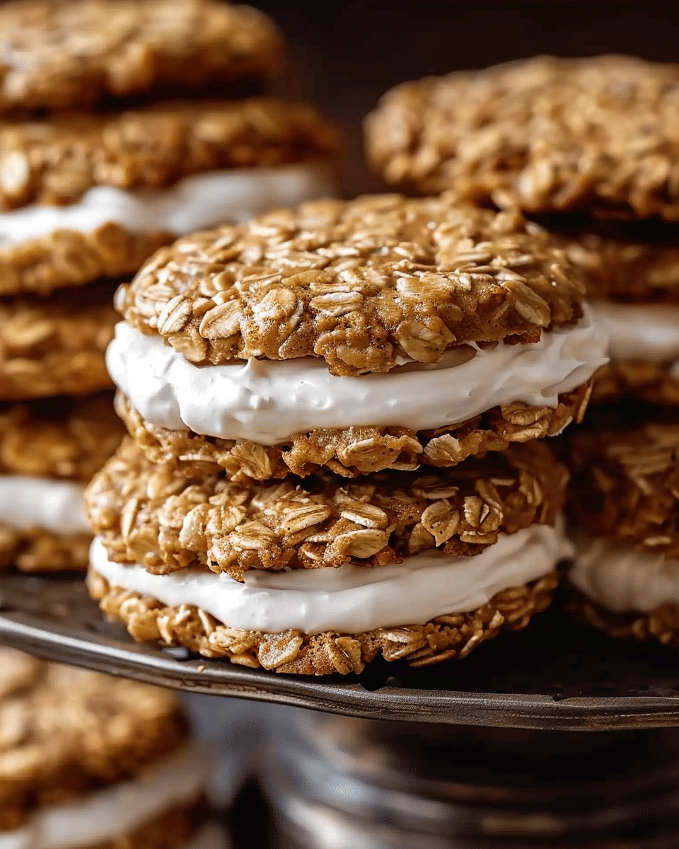 Pumpkin Oatmeal Cream Pies Recipe