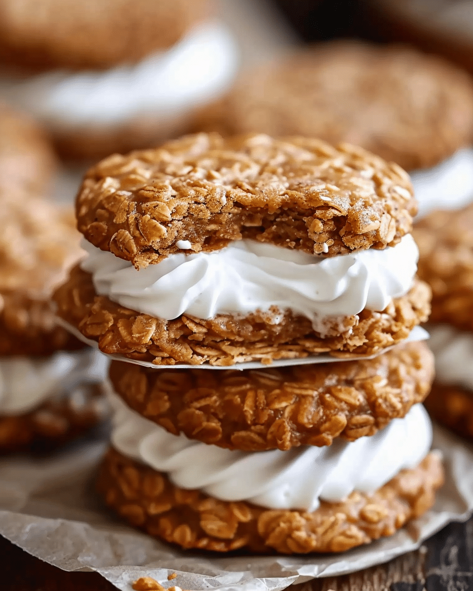 Pumpkin Oatmeal Cream Pies Recipe
