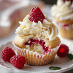 Raspberry White Chocolate Cupcakes