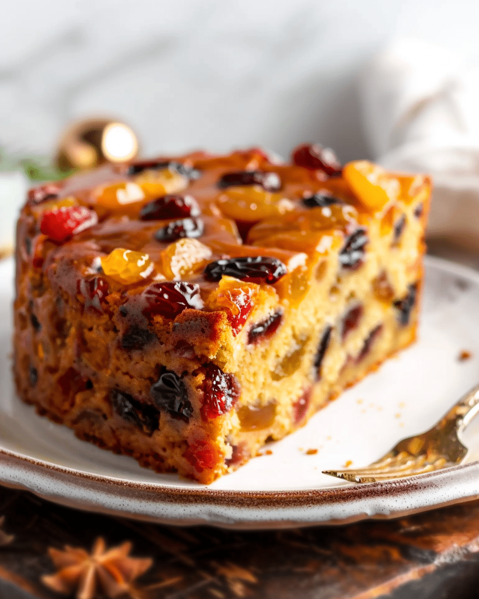 Simple Fruit Cake Recipe
